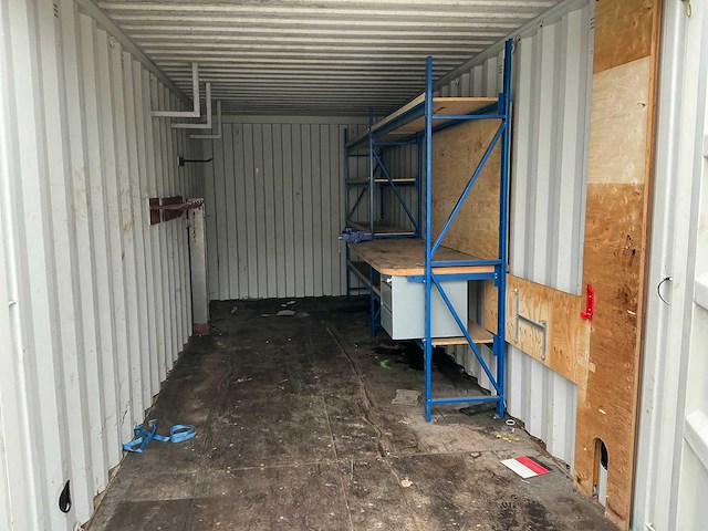 2019 20ft zeecontainer met werkplaatsinrichting - afbeelding 4 van  9