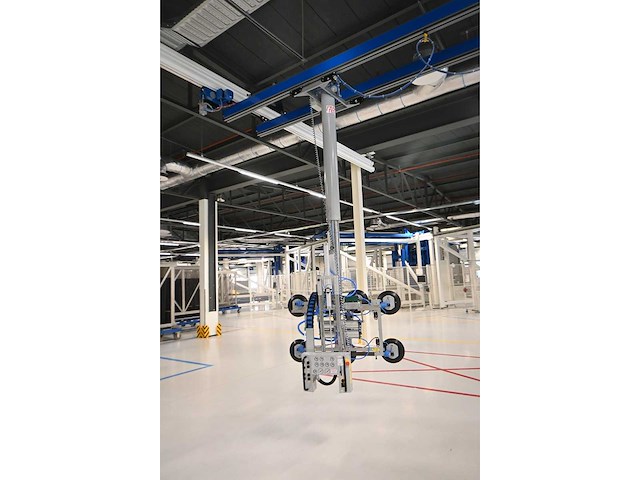 2019 abus / framatech zhb / lkd 250 s70 met 14m1 zelfdragende stalen kraanbaanconstructie met vacuümheffer - afbeelding 8 van  15