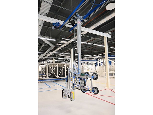 2019 abus / framatech zhb / lkd 250 s70 met 14m1 zelfdragende stalen kraanbaanconstructie met vacuümheffer - afbeelding 9 van  15