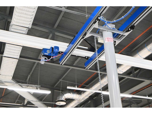 2019 abus / framatech zhb / lkd 250 s70 met 14m1 zelfdragende stalen kraanbaanconstructie met vacuümheffer - afbeelding 10 van  15