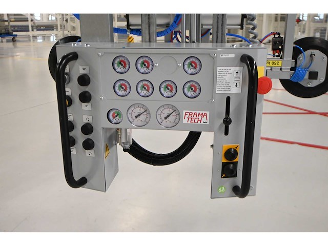 2019 abus / framatech zhb / lkd 250 s70 met 14m1 zelfdragende stalen kraanbaanconstructie met vacuümheffer - afbeelding 13 van  15