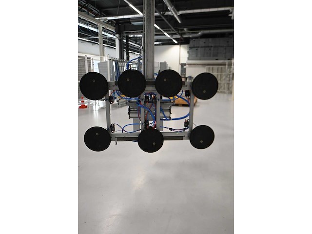 2019 abus / framatech zhb / lkd 250 s70 met 14m1 zelfdragende stalen kraanbaanconstructie met vacuümheffer - afbeelding 14 van  15