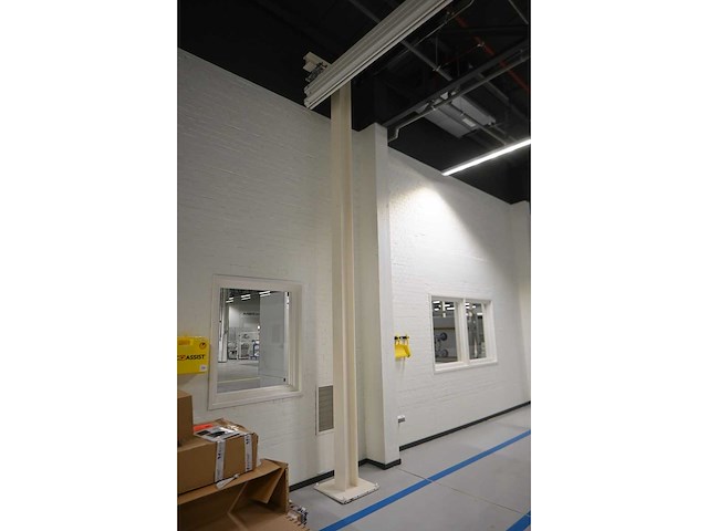 2019 abus / framatech zhb / lkd 500 s70 met 26m1 zelfdragende stalen kraanbaanconstructie en vacuümheffer - afbeelding 2 van  12