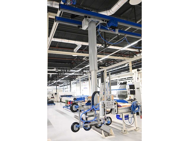 2019 abus / framatech zhb / lkd 500 s70 met 26m1 zelfdragende stalen kraanbaanconstructie en vacuümheffer - afbeelding 5 van  12