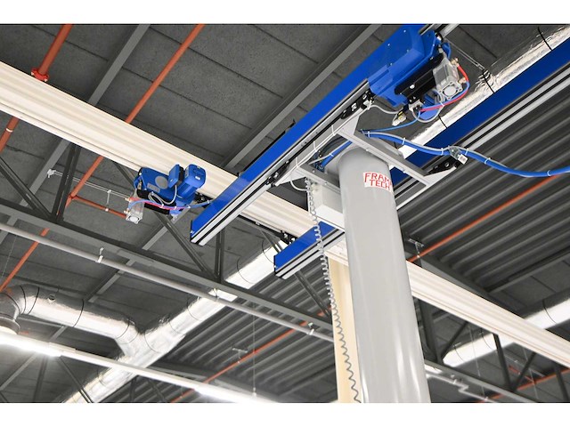 2019 abus / framatech zhb / lkd 500 s70 met 26m1 zelfdragende stalen kraanbaanconstructie en vacuümheffer - afbeelding 10 van  12