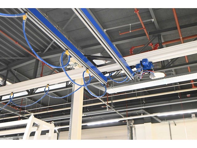 2019 abus / framatech zhb / lkd 500 s70 met 26m1 zelfdragende stalen kraanbaanconstructie en vacuümheffer - afbeelding 11 van  12