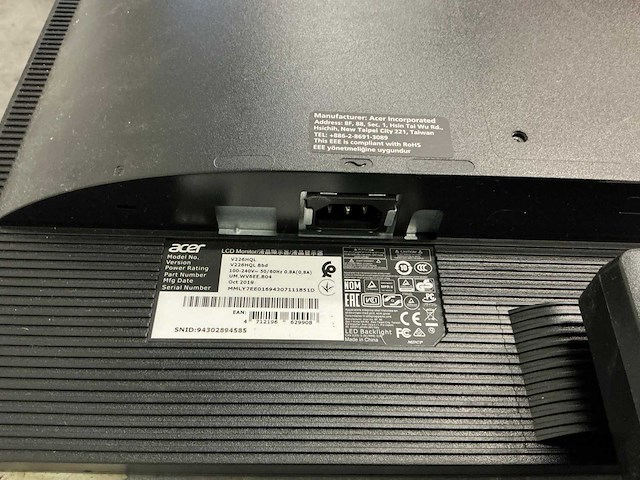 2019 acer v226hql beeldscherm - afbeelding 9 van  9