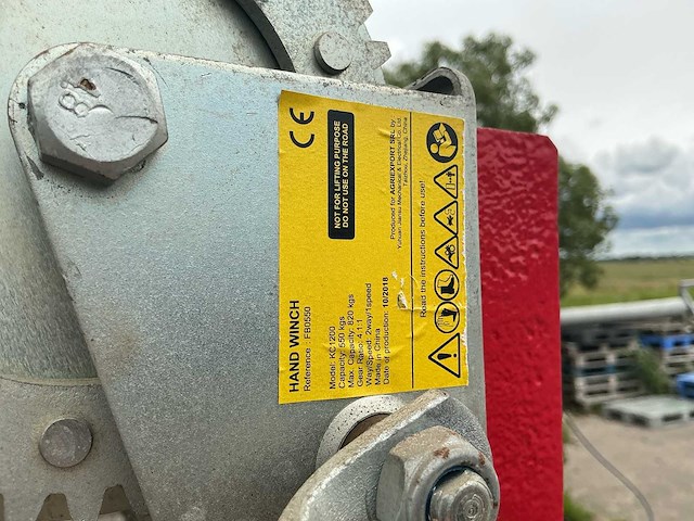 2019 agromet smart 400 / 12 veldspuit - afbeelding 16 van  24