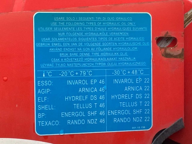 2019 airo a16jrtd ruwterrein hoogwerker 4x4 - afbeelding 9 van  20