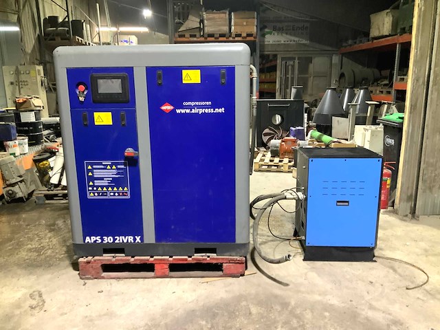 2019 airpress aps 30 2ivr x schroefcompressor/luchtdroger - afbeelding 1 van  12