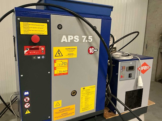 2019 airpress aps 7.5 luchtcompressor - afbeelding 5 van  10