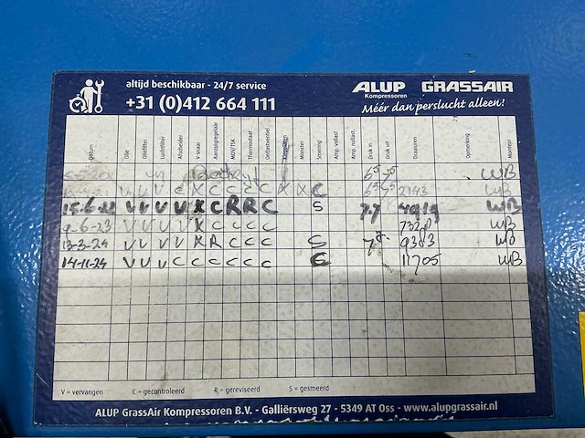 2019 alup allegro 15+ ce luchtcompressor - afbeelding 14 van  19