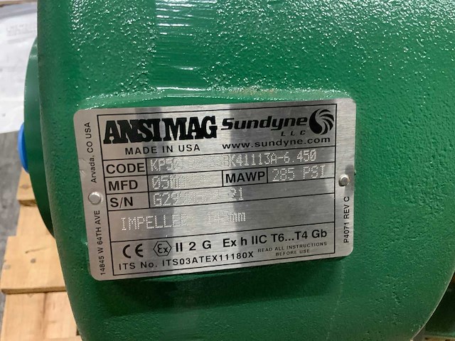 2019 ansimag kp50160 pompunit - afbeelding 3 van  4