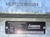 2019 anssems pts1 b1 1400 schaft aanhangwagen - afbeelding 6 van  14