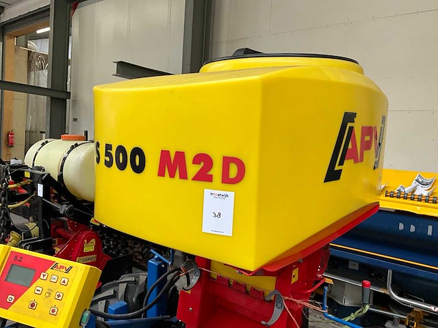 2019 apv ps 500 m2 d bedden vlakker met strooier - afbeelding 18 van  19