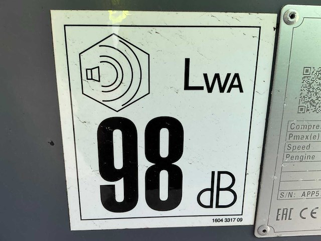 2019 atlas copco n/a mobiele diesel compressor - afbeelding 8 van  21