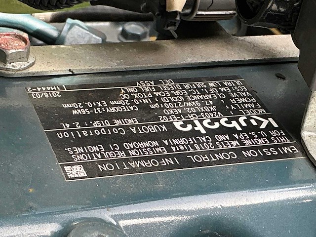 2019 atlas copco n/a mobiele diesel compressor - afbeelding 3 van  7