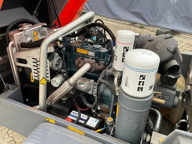 2019 atlas copco xas48 compressor aanhangwagen - afbeelding 8 van  21