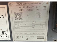2019 atlas copco xas48 compressor aanhangwagen - afbeelding 8 van  16