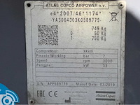 2019 atlas copco xas88 compressor aanhangwagen - afbeelding 9 van  15