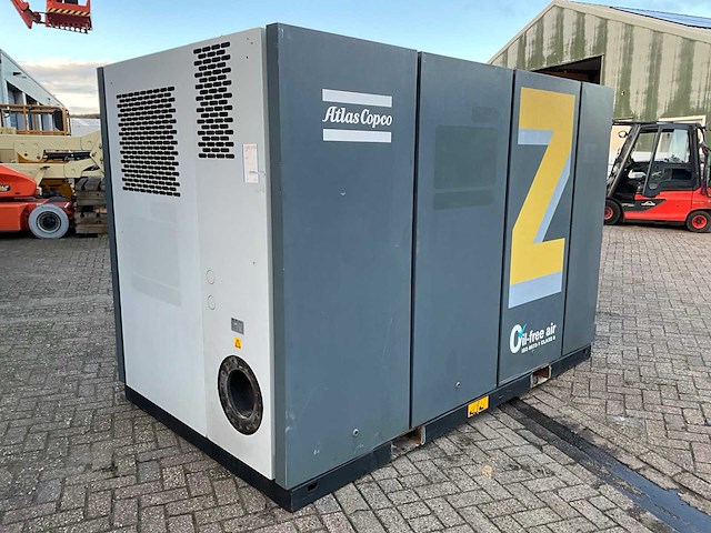 2019 atlas copco zs 160 vsd schroefcompressor - afbeelding 8 van  14