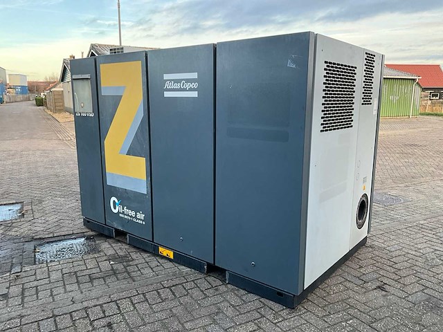 2019 atlas copco zs 160 vsd schroefcompressor - afbeelding 9 van  14