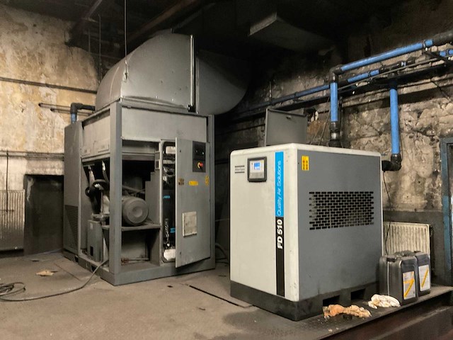 2019 atlascopco ga110vsd+ff, ga45 inhoud compressorruimte - afbeelding 12 van  24