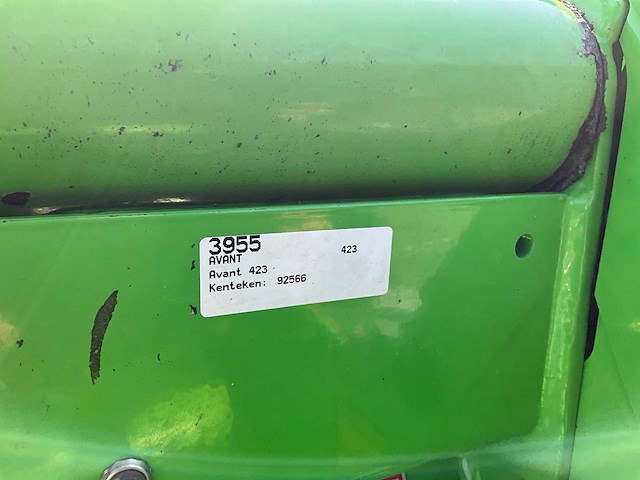 2019 avant 423 mini wiellader met aanbouwdelen - afbeelding 29 van  34