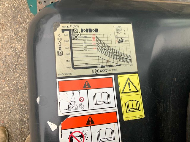 2019 baoli/kion kbg30 vorkheftruck - afbeelding 17 van  30