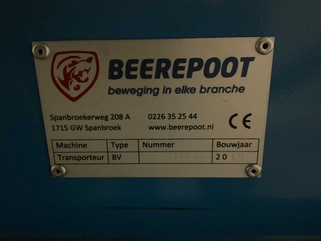 2019 beerepoot bv transportband - afbeelding 9 van  9