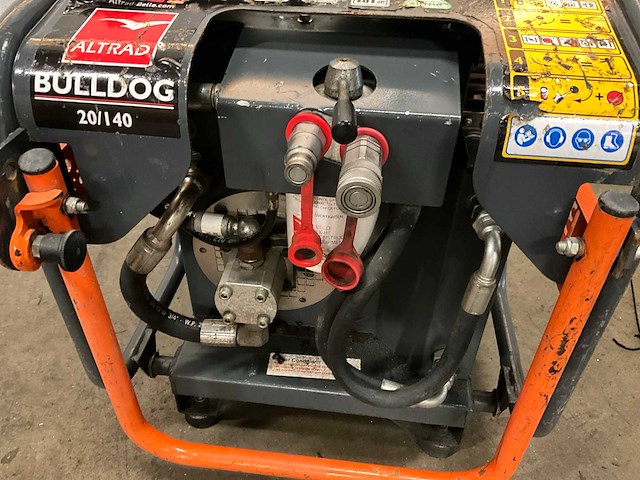 2019 belle altrad bulldog 20/140 hpx01ts hydraulisch aggregaat - afbeelding 7 van  8