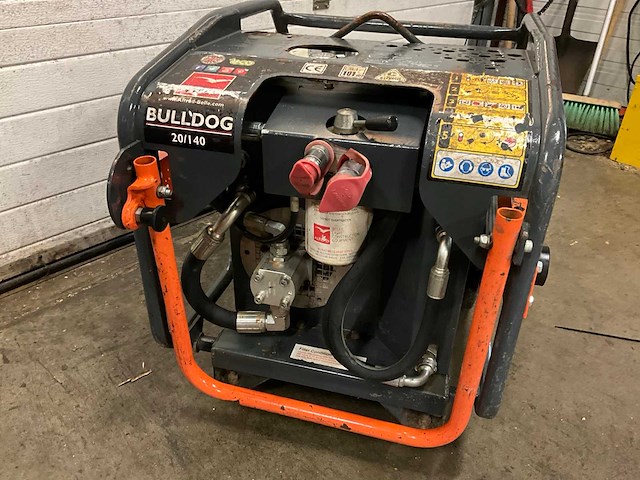 2019 belle altrad bulldog 20/140 hpx01ts hydraulisch aggregaat - afbeelding 2 van  6
