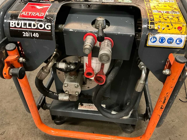 2019 belle altrad bulldog 20/140 hpx01ts hydraulisch aggregaat - afbeelding 7 van  8