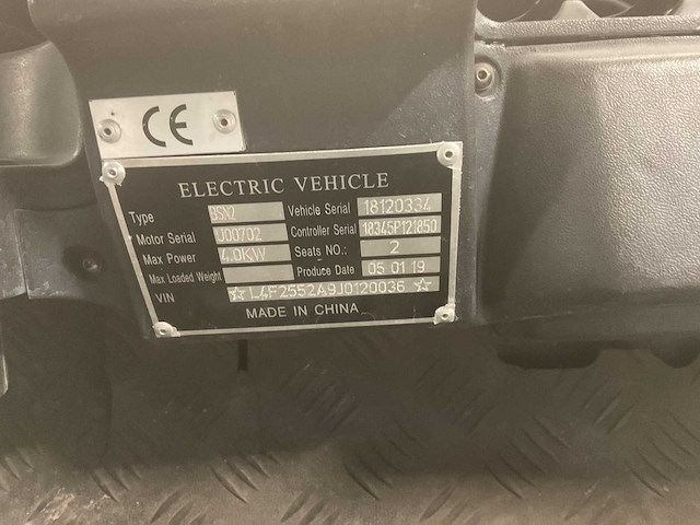 2019 bensel cars bsn2 golfkar - afbeelding 2 van  13