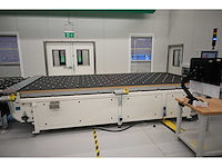 2019 benteler layup glas assembly unit met conveyor en batch conveyor ball roller table for glas loading (c) - afbeelding 6 van  23