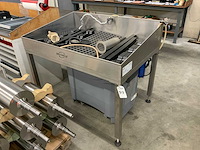 2019 bio-circle edelstahitisch rvs spoeltafel - afbeelding 1 van  7