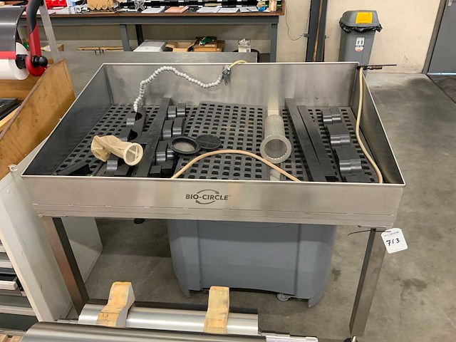 2019 bio-circle edelstahitisch rvs spoeltafel - afbeelding 2 van  7