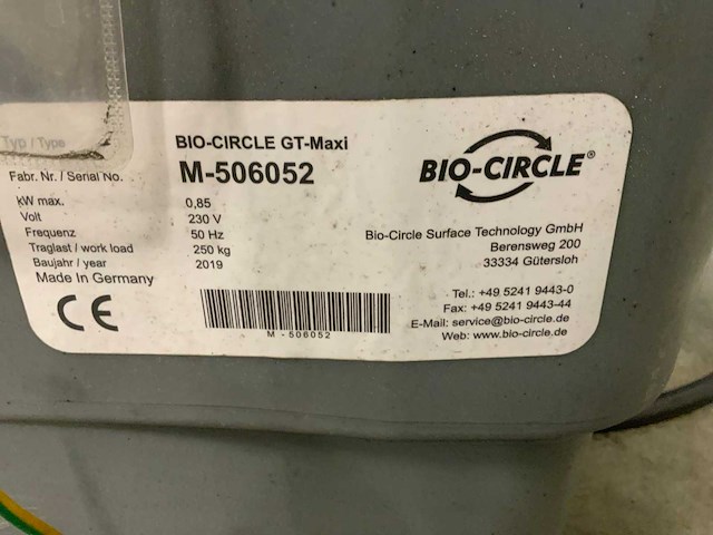 2019 bio-circle edelstahitisch rvs spoeltafel - afbeelding 6 van  7