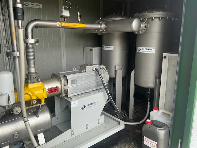 2019 bio-komp biogas / gas compressor 8 bar - afbeelding 12 van  66