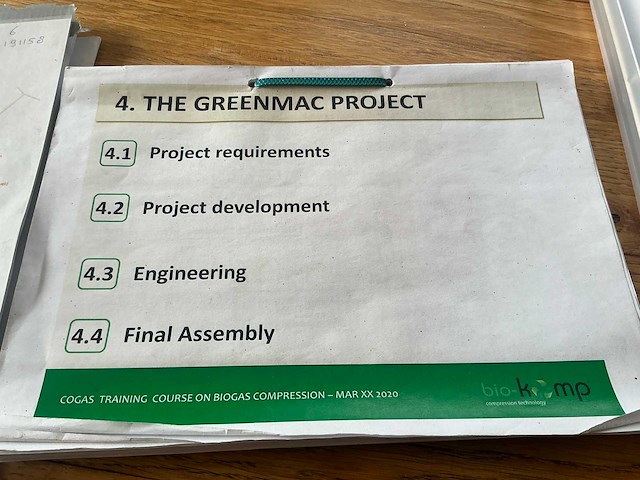 2019 bio-komp biogas / gas compressor 8 bar - afbeelding 55 van  66