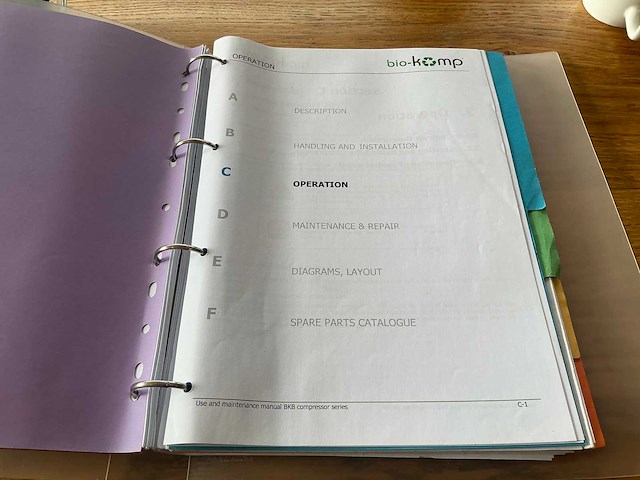 2019 bio-komp biogas / gas compressor 8 bar - afbeelding 62 van  66