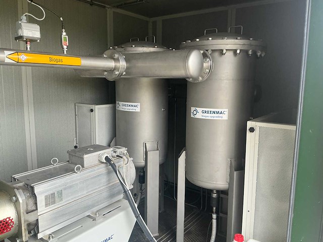 2019 bio-komp biogas / gas compressor 8 bar - afbeelding 51 van  66