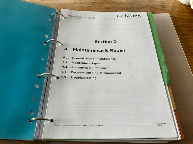 2019 bio-komp biogas / gas compressor 8 bar - afbeelding 42 van  46