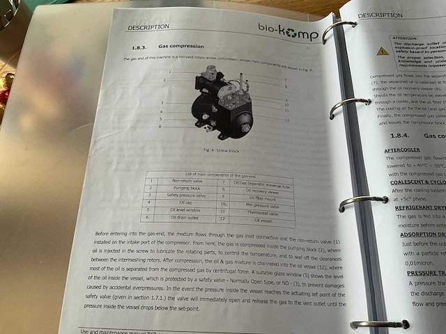 2019 bio-komp biogas / gas compressor 8 bar - afbeelding 45 van  46