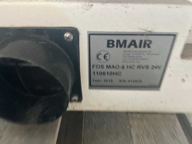2019 bmair mao-6/7hc overdrukfilter unit - afbeelding 8 van  9