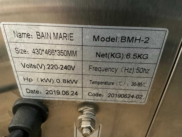 2019 bmh-2 au-bain-marie - afbeelding 6 van  6