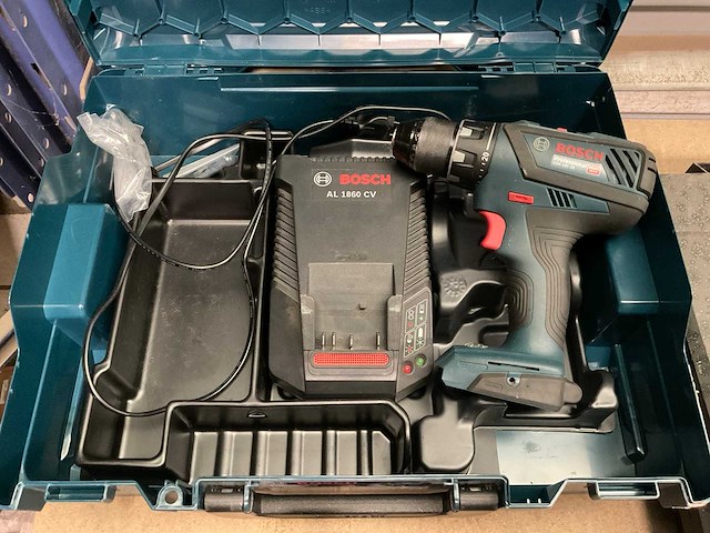 2019 bosch gsr-18v-28 boormachine - afbeelding 1 van  5