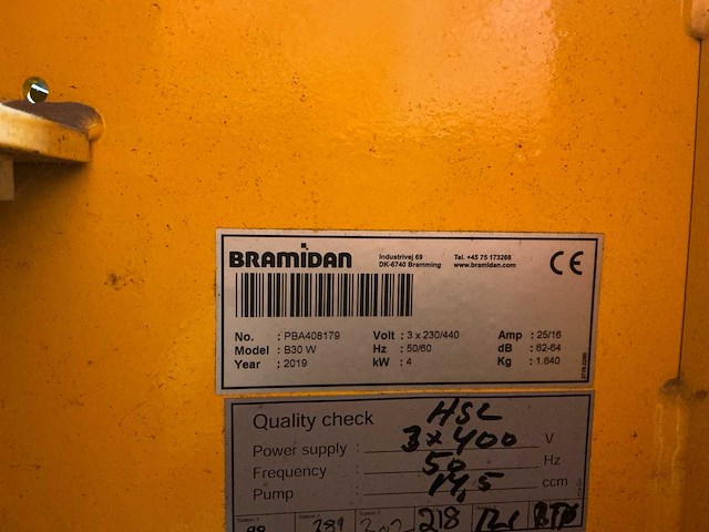 2019 bramidan b30w afvalpers - afbeelding 8 van  20