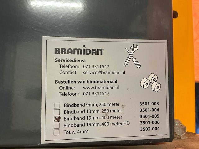 2019 bramidan b30w afvalpers - afbeelding 37 van  46