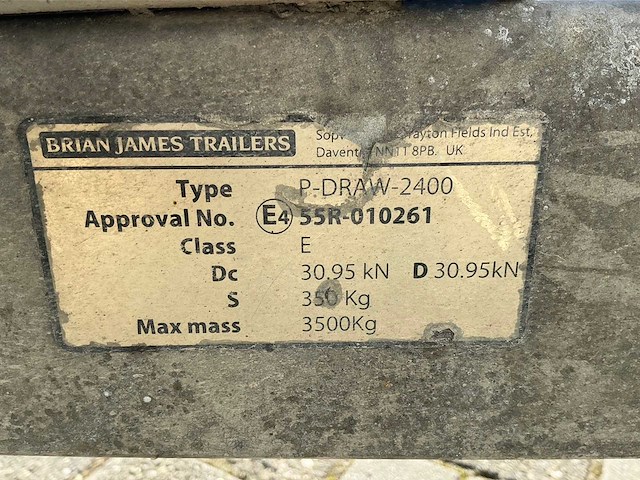 2019 brian james trailers t-02-t machinetransporter - afbeelding 10 van  12